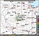 Local Radar for Central Illinois - Click to enlarge