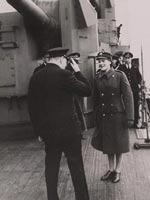 Mr. Churchill's Visit to America: On Board H.M.S. "Duke of York,"