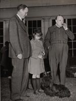 Winston Churchill with Harry Hopkins