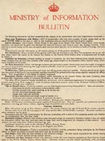 Ministry of Information. "Bulletin,"