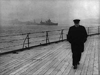 The Prime Minister's Return Journey Across the Atlantic, August, 1941. 