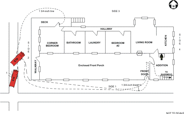 Mobile Home, First Floor Layout