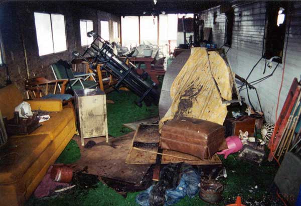 Enclosed Porch Attached to Mobile Home