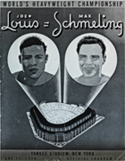 poster from the Louis v. Schmeling fight