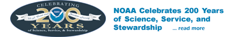 NOAA Fisheries Celebrating 200 Years of Service Logo