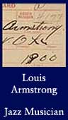 Jazz Musician Louis Armstrong's World War I Draft Card