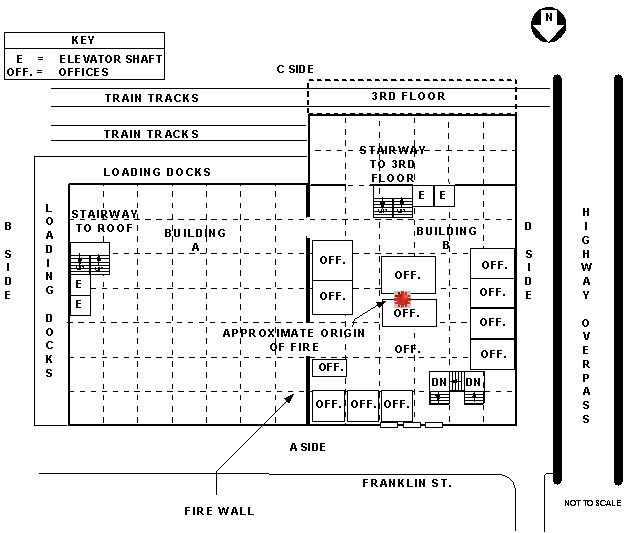 Cold Storage and Warehouse Building, 2nd Floor Layout, Plain View