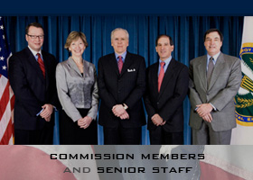 Commission members and Senior Staff