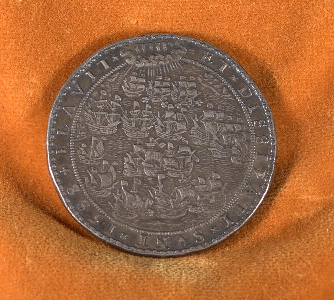 Image 1 of 2, Armada medal.