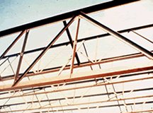 Lightweight steel trusses
