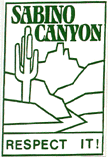 logo: Sabino Canyon Volunteer Naturalists