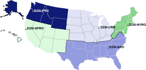 US Map of Regions
