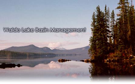Waldo Lake Basin Management