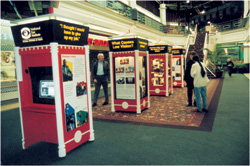 NEI sponsored eye information kiosks