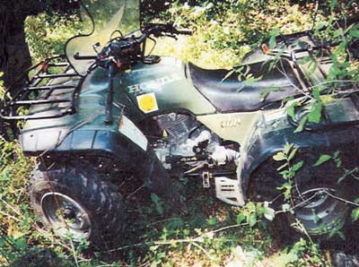 Figure 1. The ATV involved in the incident.