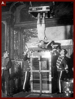 Houdini and the water torture cell