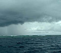 Photo of ocean on an overcast day