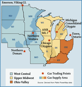 2007 Midwest Gas Regions