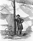 Lieutenant-General Grant at His Head-Quarters [Photographed by Brady]