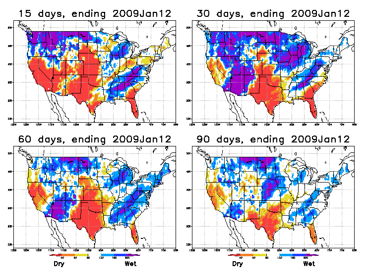 daily precip data