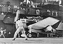 A Grumman Hellcat Standing Ready for Take-off