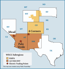 2007 Southwest Electric Regions