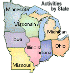 Map of region 3 states