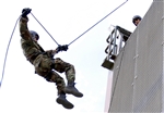 RAPPEL TRAINING - Click for high resolution Photo