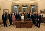 VETERANS VISIT THE WHITE HOUSE - Click for high resolution Photo