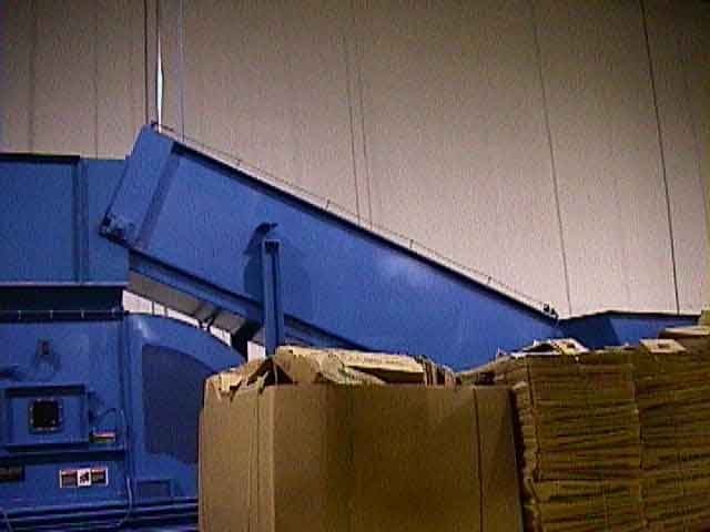 conveyor and chute