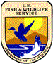 U.S. Fish and Wildlife Service Logo, Link to USFWS fire page