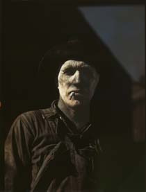 Carbon Worker, Sunray Texas, 1942