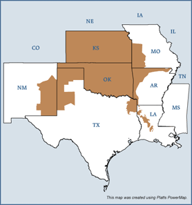 2007 Southwest Power Pool (SPP) Regions
