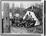 Officers of the 114th Penn. Infantry in front of Petersburg, Va.