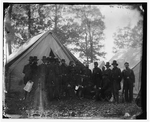 Major General A.E. Burnside and Staff, Warrenton, Va., Nov. 1862
