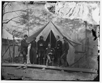 Group of Officers at Headquarters Army of Potomac, Falmouth, Va., March 1863