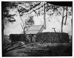 Officer's Hut at Head Quarters 5th Army Corps, February 1864