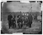 Petersburg, Virginia. Field and staff officers of 39th U.S. Colored Infantry