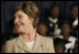 Laura Bush attends the launch of the Africa Education Initiative Textbooks Program Jan. 17, 2006 in Accra, Ghana.