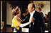 President Gerald R. Ford and England’s Queen Elizabeth II dance during the State Dinner at the White House July 17, 1976, in honor of the Queen and Prince Philip’s visit to Washington, D.C.