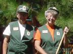 [Image] Volunteers at the Old Station Visitor Center