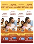 National Infant Immunization Week's National poster in Spanish