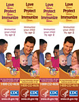 National Infant Immunization Week's National poster in English