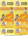 Sheet of NIIW stickers (4 designs) - Spanish