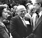 Vladka and Benjamin Meed with President Jimmy Carter at a White House ceremony marking the presentation of the report of the U.S. Holocaust Commission to the president. Washington, D.C., September 27, 1979.