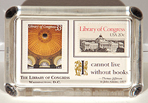 Bicentennial Stamp Paperweight