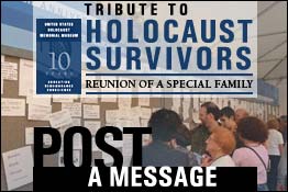 Tribute to Holocaust Survivors