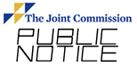 Joint Commission Public Notice