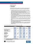 American Travel Survey (ATS) 1995 - State Highlights: Colorado