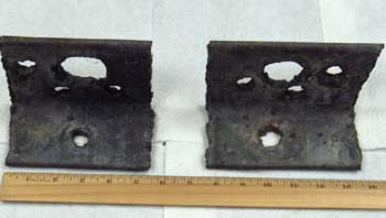 IAttachment 4. Job-site manufactured lifting devices that were on top of concrete “cap” piece.
